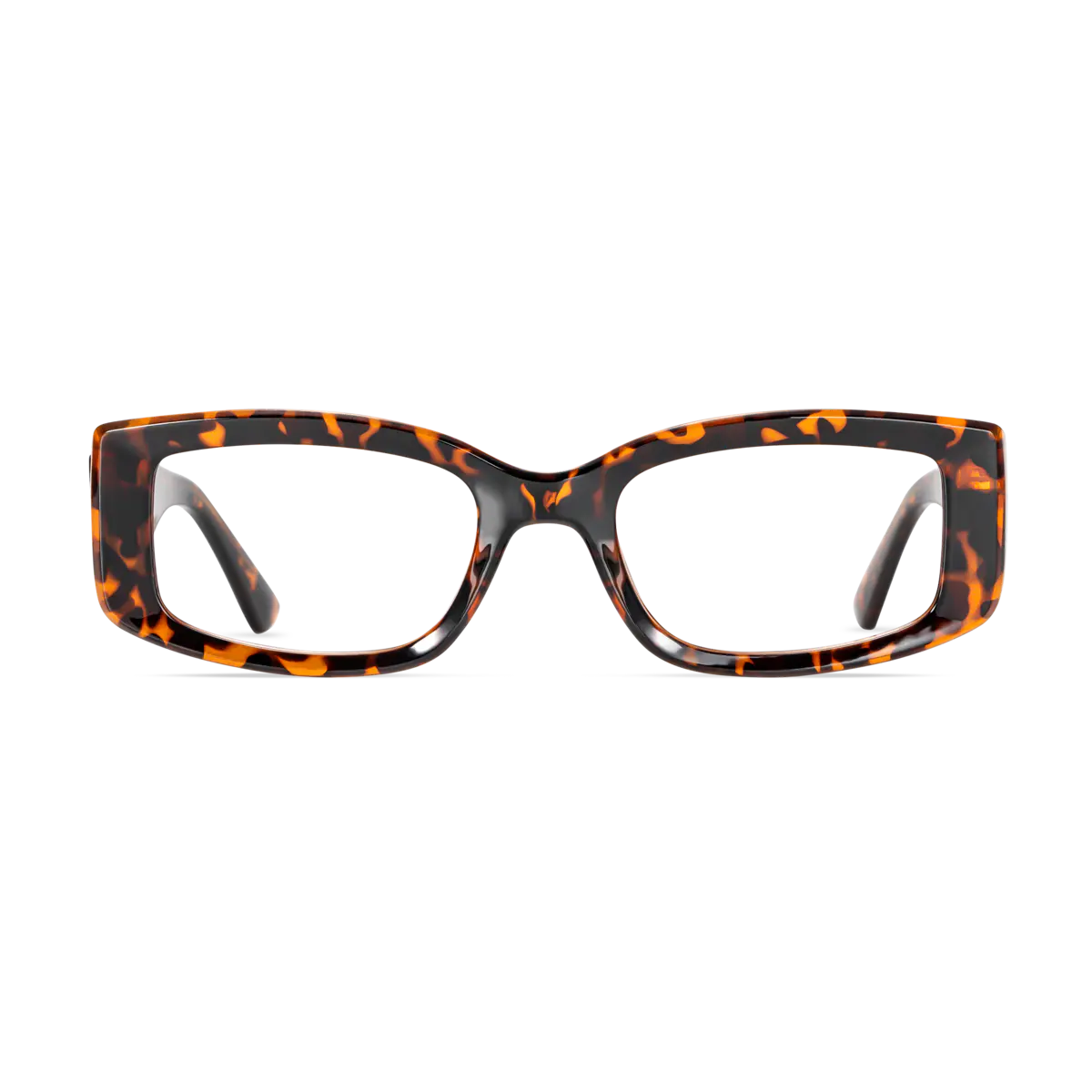 Rectangle Tortoiseshell Eyeglasses