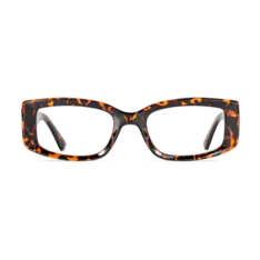 Rectangle Tortoiseshell Eyeglasses