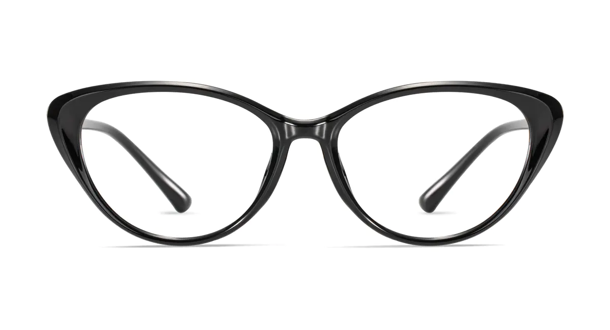 Cat-eye Black Eyeglasses