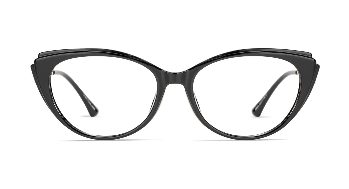 Cat-eye Black Eyeglasses