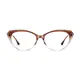Cat-eye Gradient Gray Eyeglasses