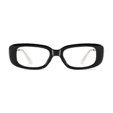 Rectangle Black Eyeglasses
