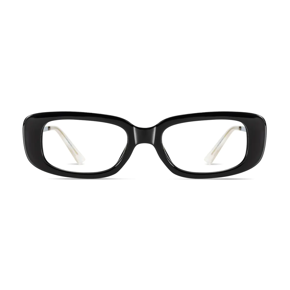 Rectangle Black Eyeglasses