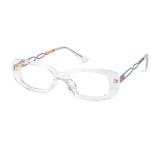 Rectangle Clear Eyeglasses
