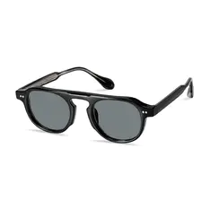 Round Black Eyeglasses