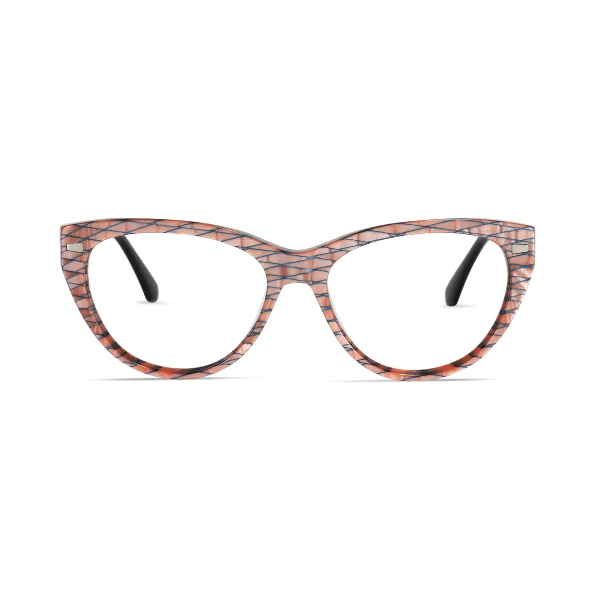 Cat-eye Orange Eyeglasses