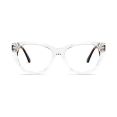 Cat-eye Clear Eyeglasses