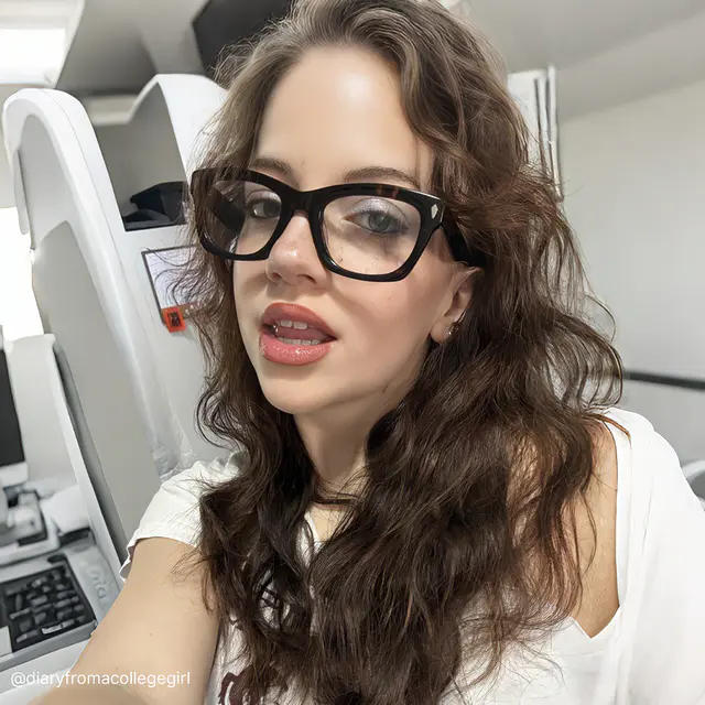 Rectangle Tortoiseshell Eyeglasses