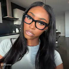 Rectangle Tortoiseshell Eyeglasses