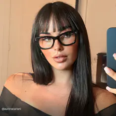 Rectangle Tortoiseshell Eyeglasses