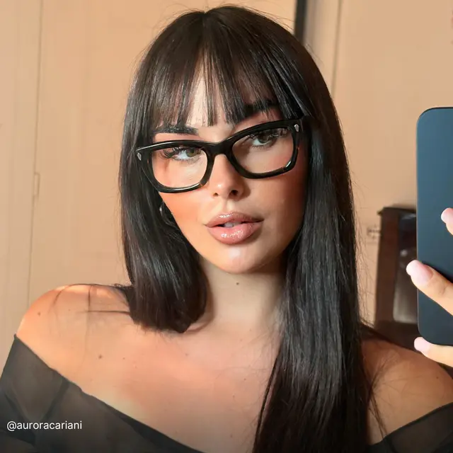 Rectangle Tortoiseshell Eyeglasses
