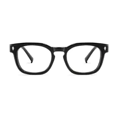 Square Black Eyeglasses