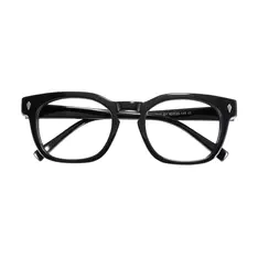 Square Black Eyeglasses