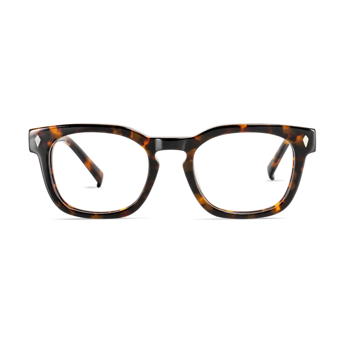 Square Tortoiseshell Eyeglasses