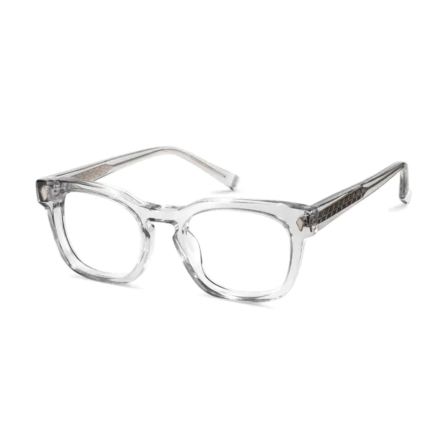 Oval Clear Eyeglasses