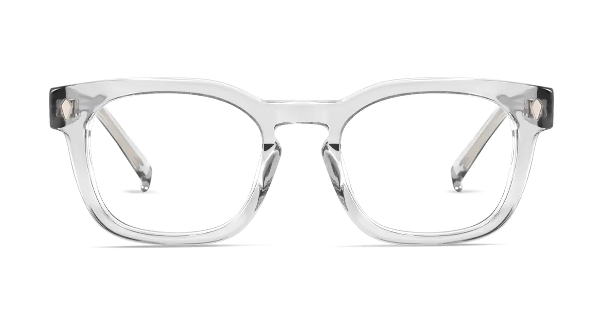 Square Clear Eyeglasses