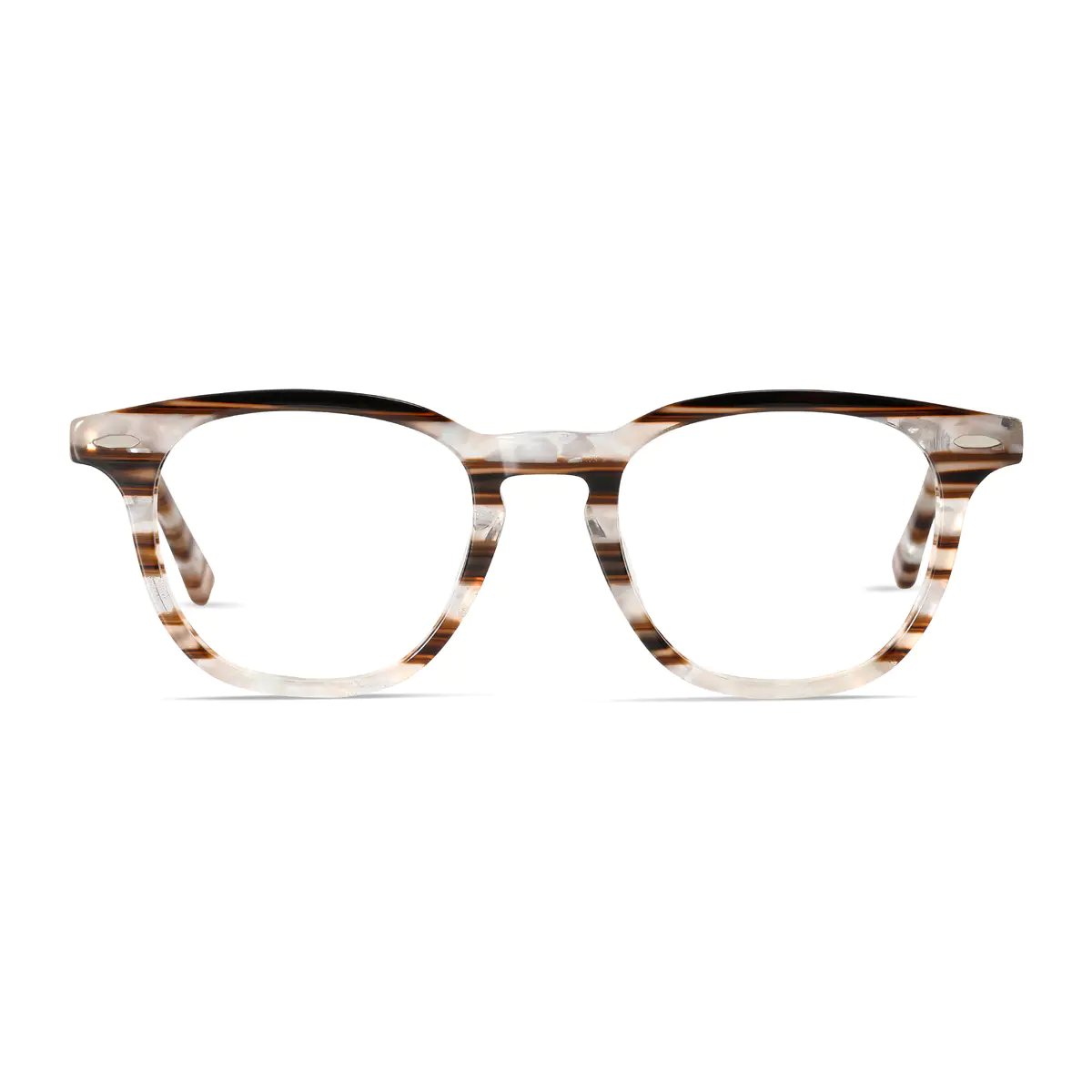 Oval Ivory Tortoiseshell Eyeglasses