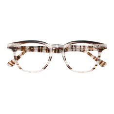 Oval Ivory Tortoiseshell Eyeglasses