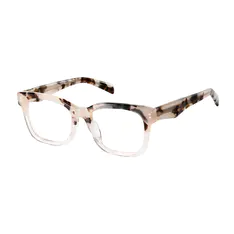Square Tortoiseshell/Pink Eyeglasses