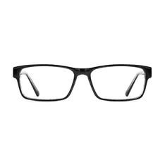 Rectangle Black/Clear Eyeglasses