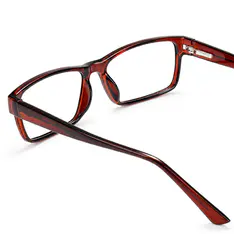Rectangle Red Eyeglasses