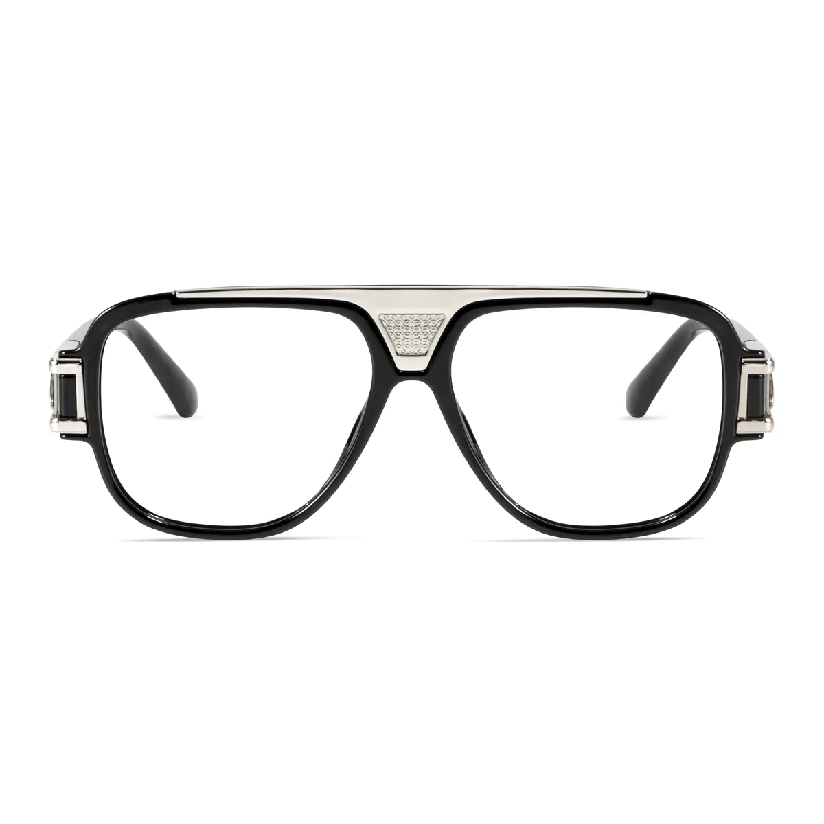 Aviator Black Eyeglasses
