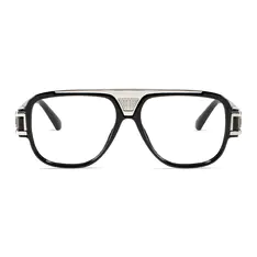 Aviator Black Eyeglasses