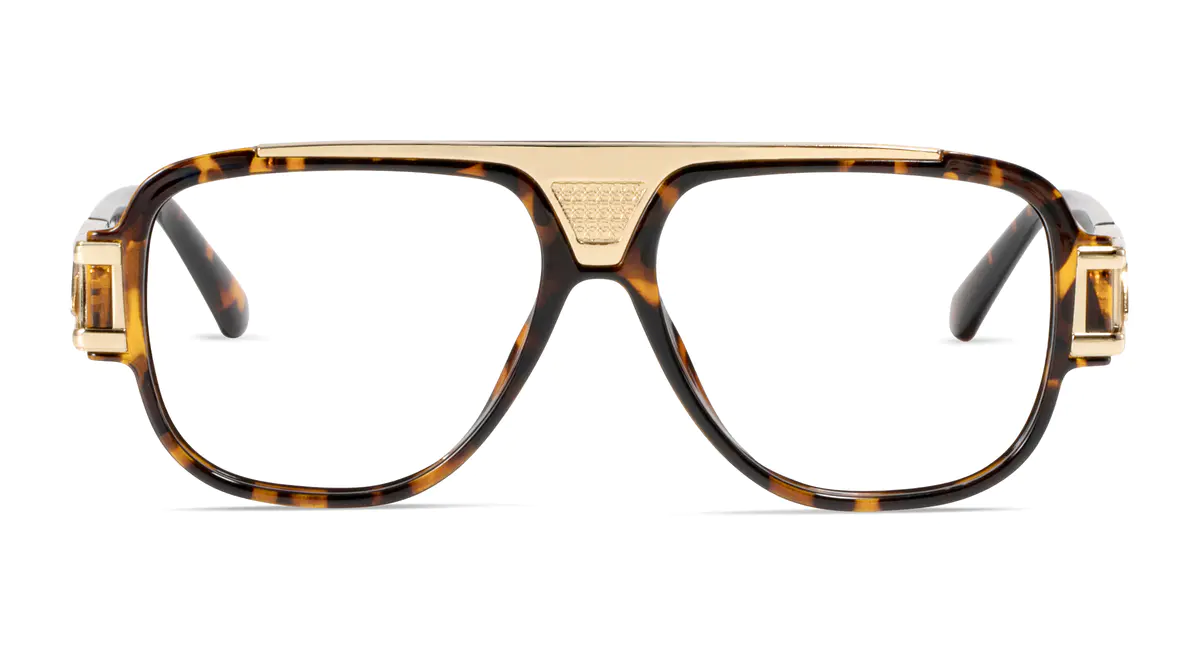 Aviator Tortoiseshell Eyeglasses