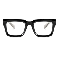Square Black/Clear Eyeglasses