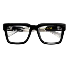 Square Black/Clear Eyeglasses