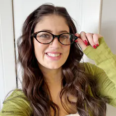Oval Tortoiseshell Eyeglasses