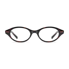 Oval Tortoiseshell Eyeglasses