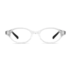 Oval Clear Eyeglasses
