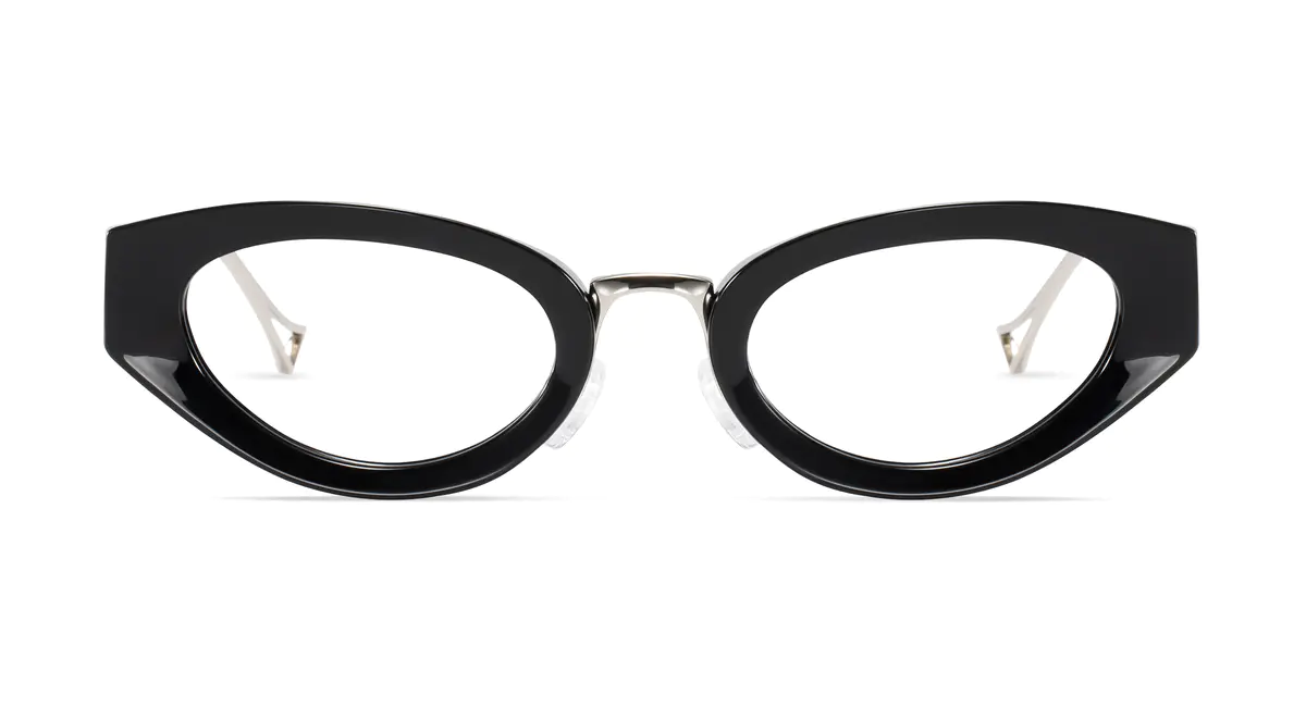 Cat-eye Black Eyeglasses