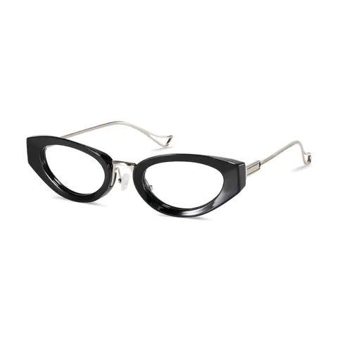 Cat-eye Black Eyeglasses