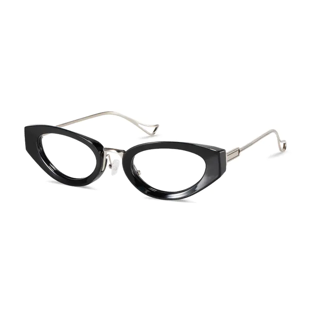 Rectangle Black Eyeglasses