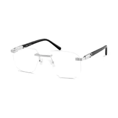 Rectangle Silver Eyeglasses