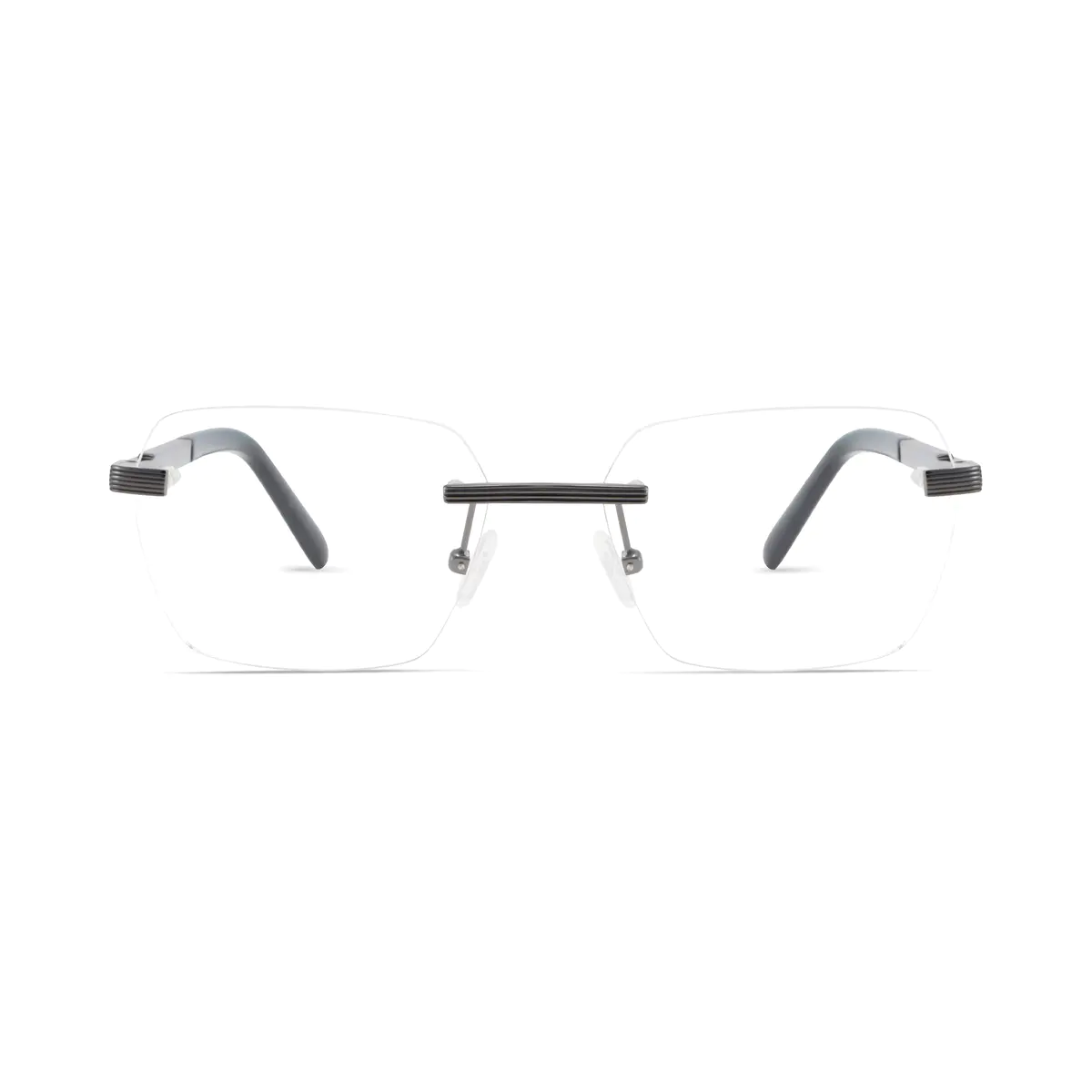 Rectangle  Gray Eyeglasses