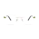 Oval Gold Eyeglasses