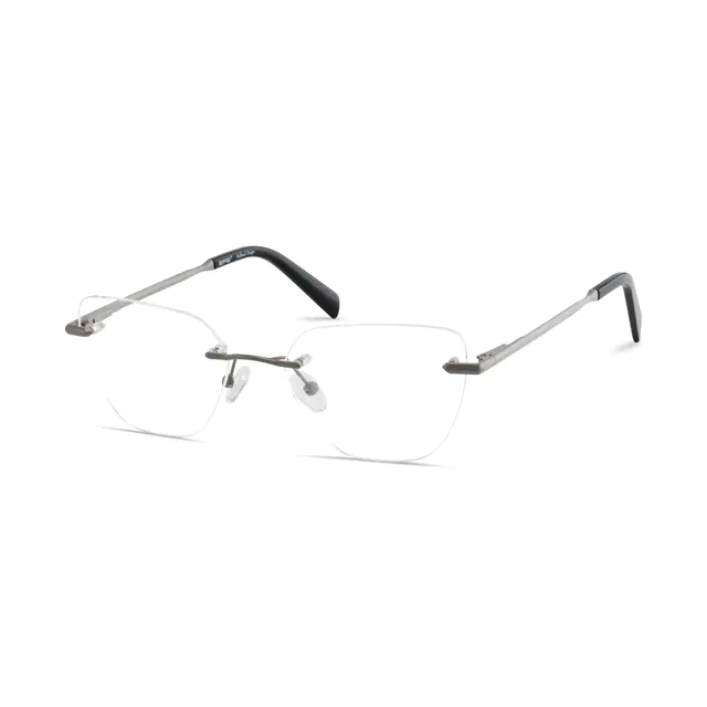 Cat-eye Gray Eyeglasses