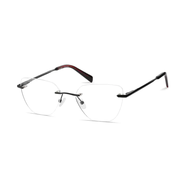 Cat-eye Black Eyeglasses