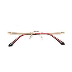 Square Gold Eyeglasses