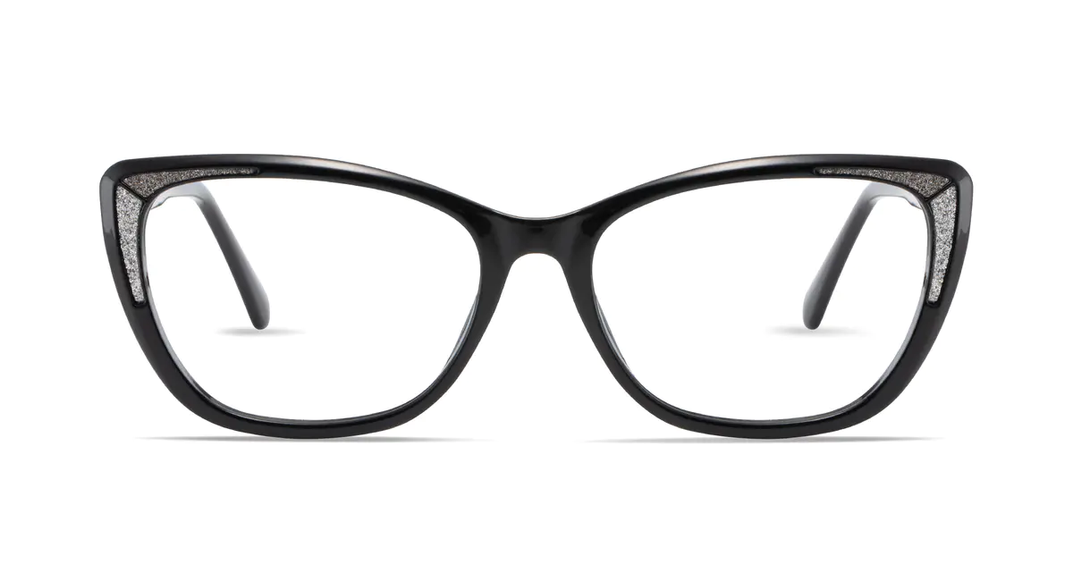 Cat-eye Black Eyeglasses