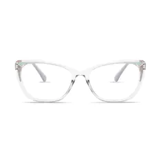 Cat-eye Gray Eyeglasses