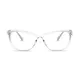 Cat-eye Gray Eyeglasses