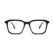 Square Black Eyeglasses