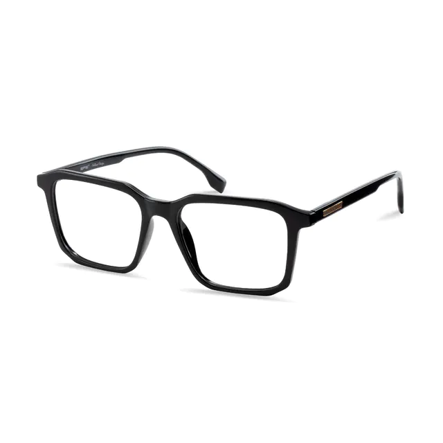 Square Black Eyeglasses