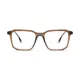 Square Brown Eyeglasses