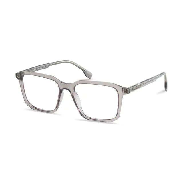 Square Gray Eyeglasses