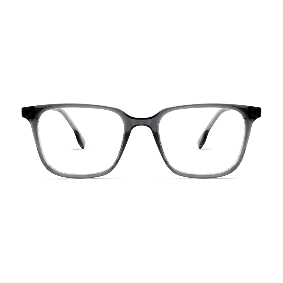 Square Gray Eyeglasses